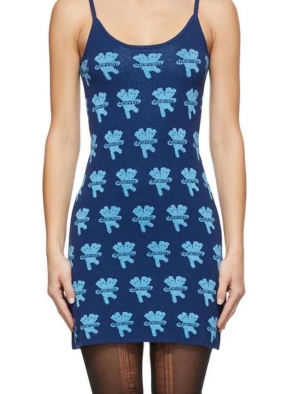 Heaven by Marc Jacobs Mini Knit Dress - Blue
